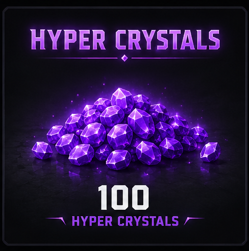 75 + 25 Hyper crystals