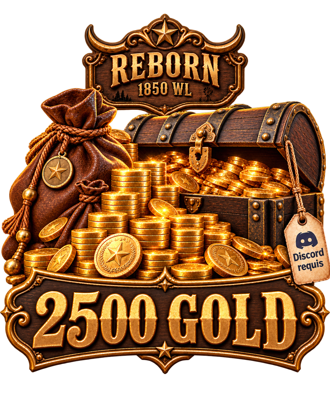 PACK 2500 GOLD