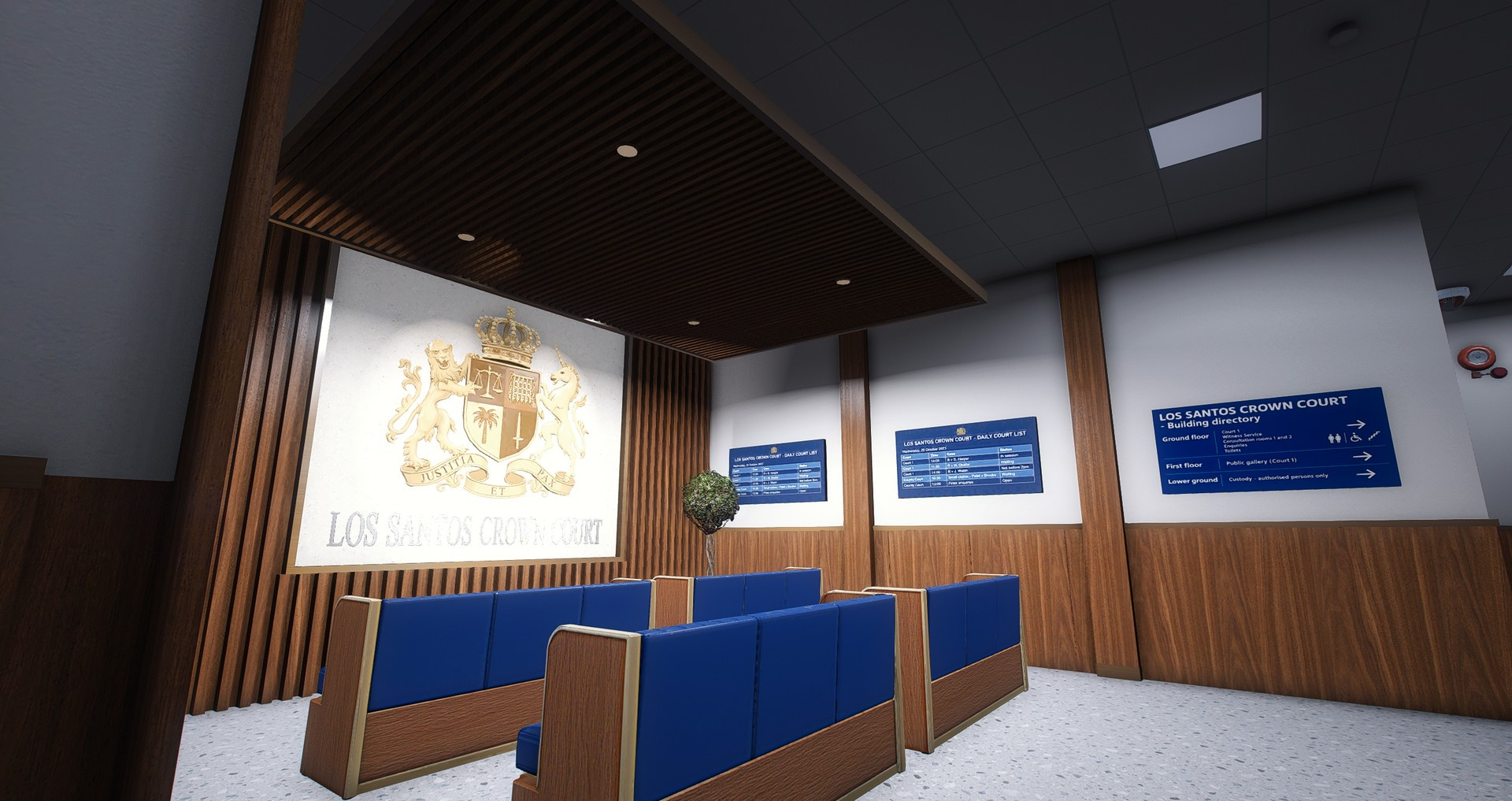NO BS Los Santos Crown Court | UK Courthouse MLO with Custody Suite & County Court — image 4