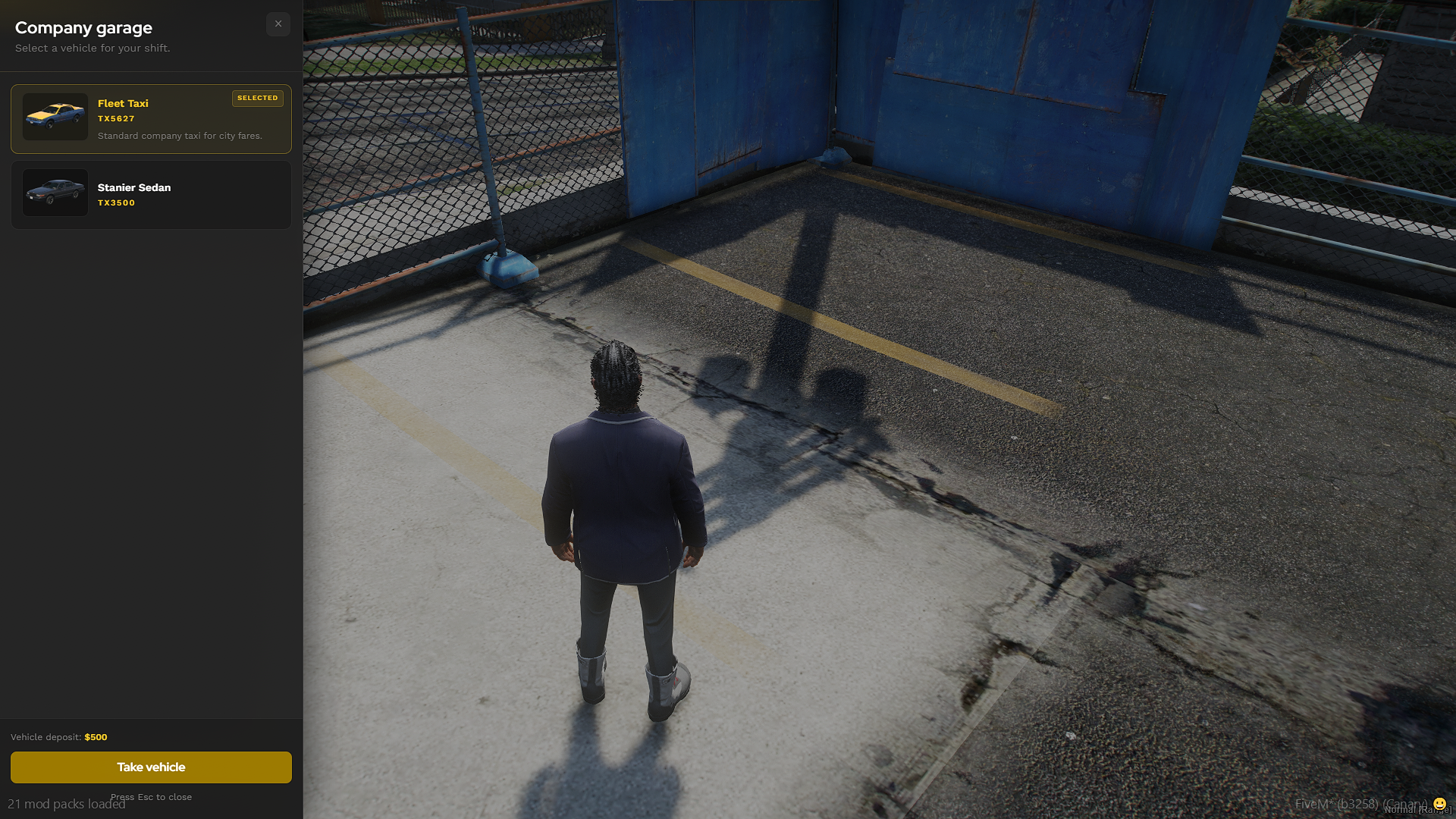 Advanced Taxi Job