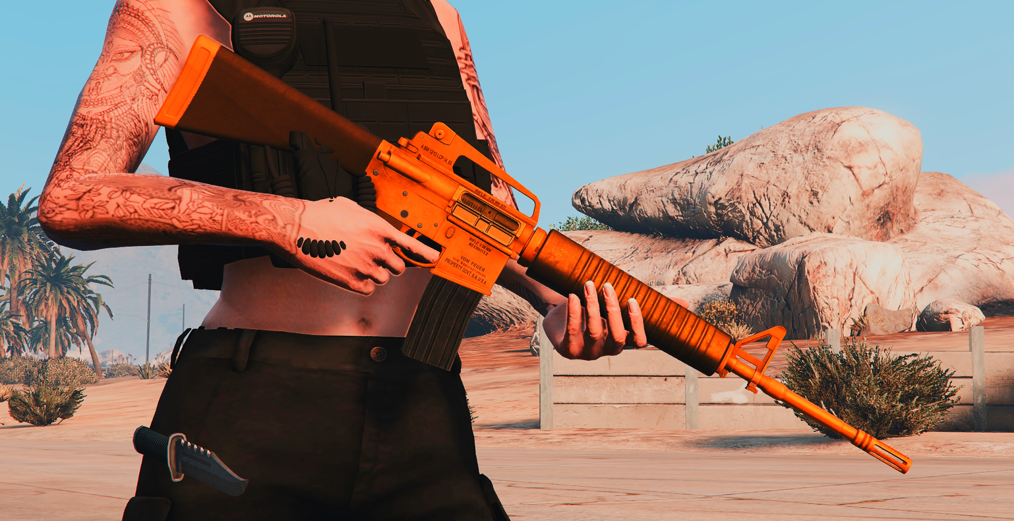 Gold Weapon Skin
