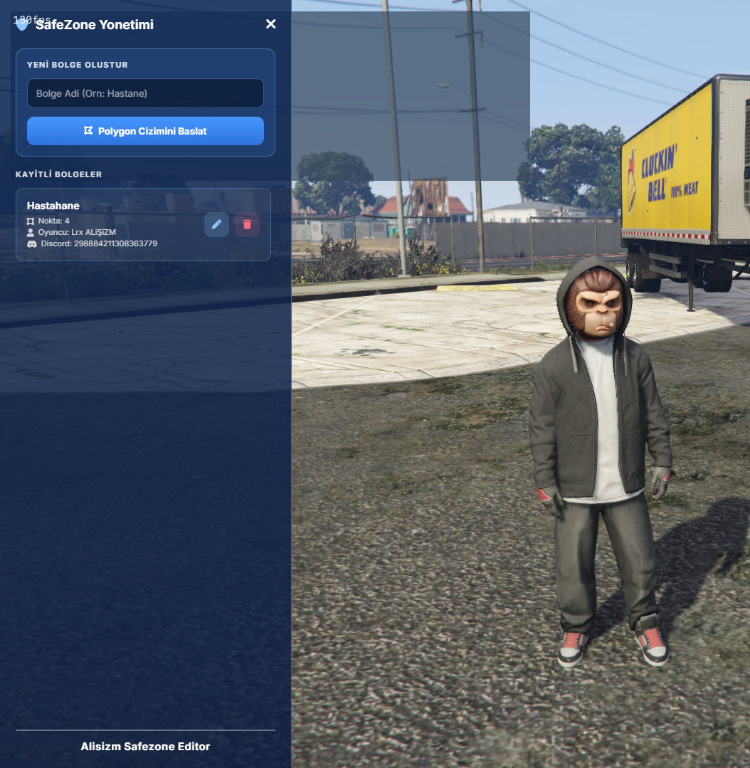 Alisizm Safezone Editor