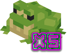 5x  Frog Nog Plushie Key