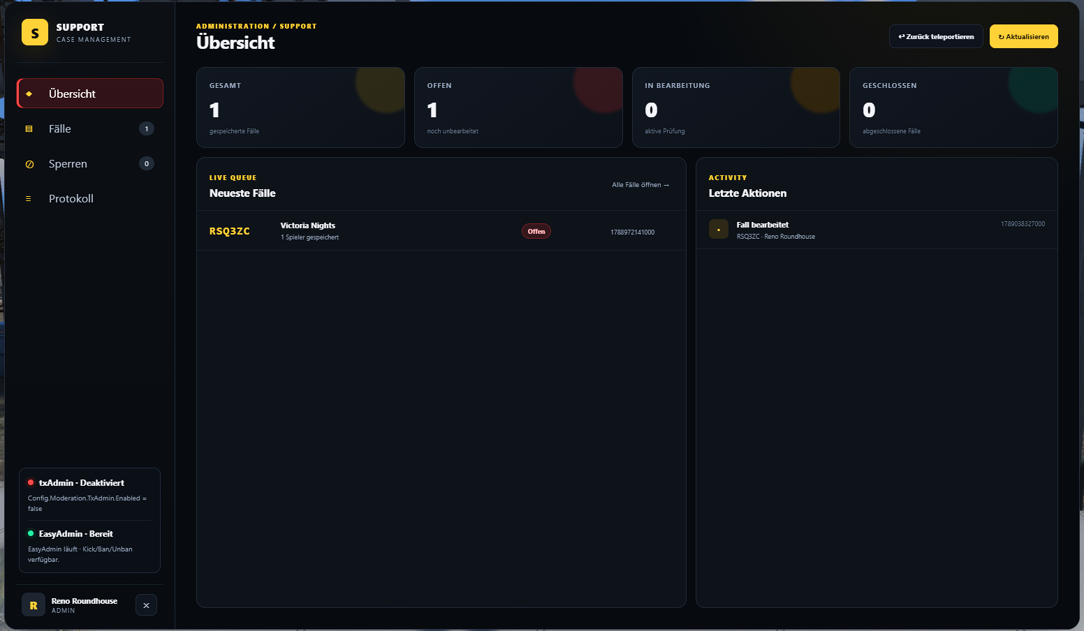 Spieler Umkreis Speichern (FailRP)