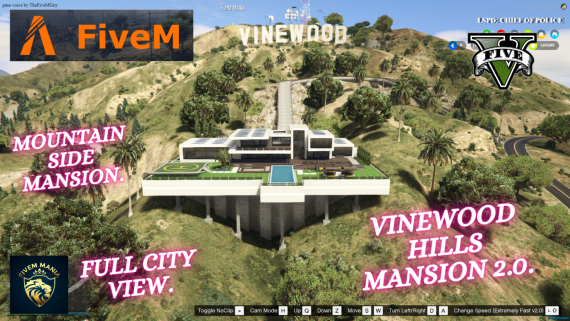 Vinewood Hills Mansion 2.0 Simple MLO.