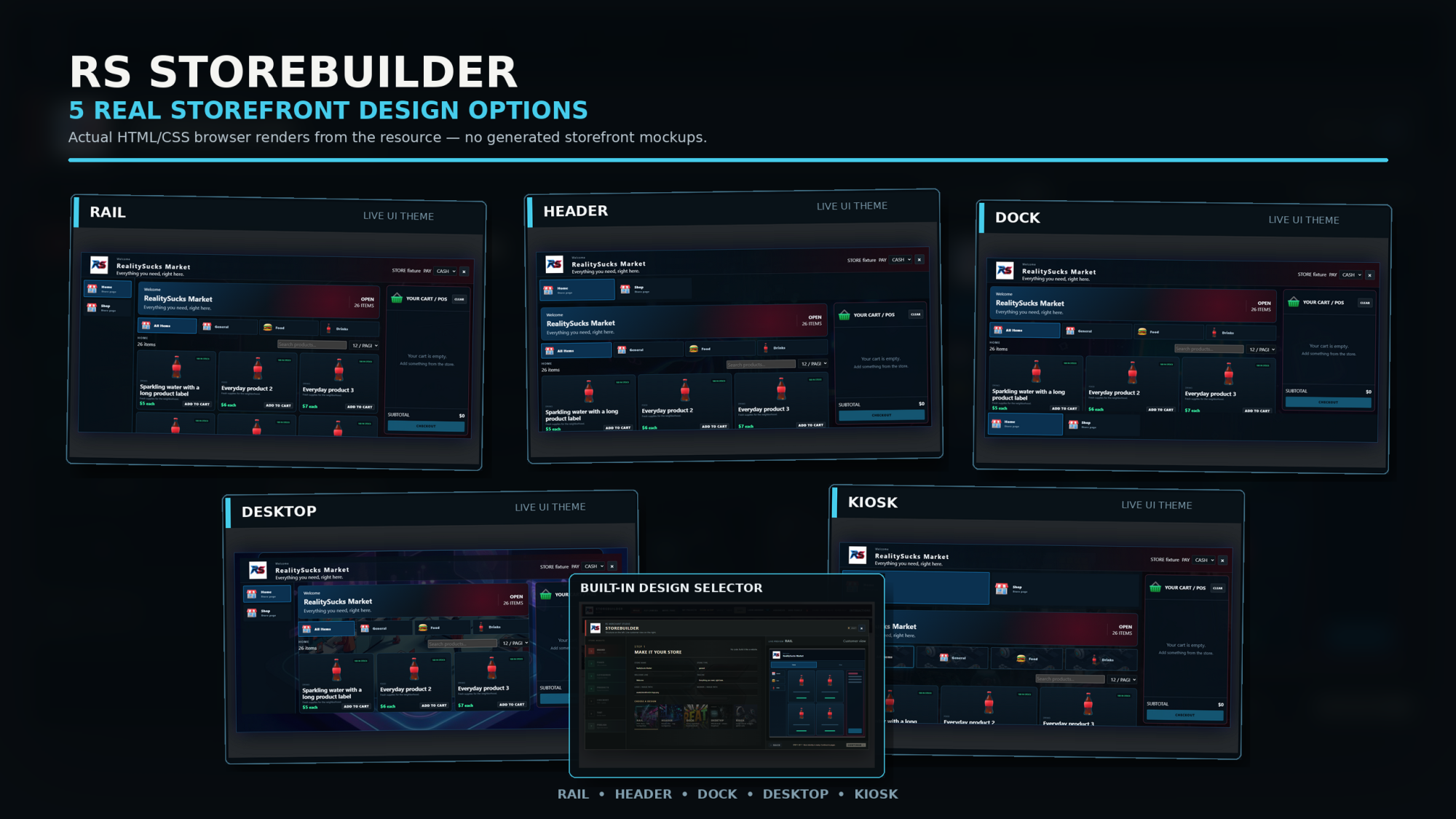 rs-storebuilder | Build Shops | Control Inventory | Payroll | Scene and World Builder