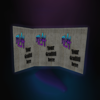 3x Custom Graffiti