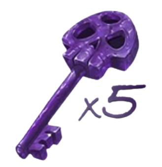 5x Prisoner Key