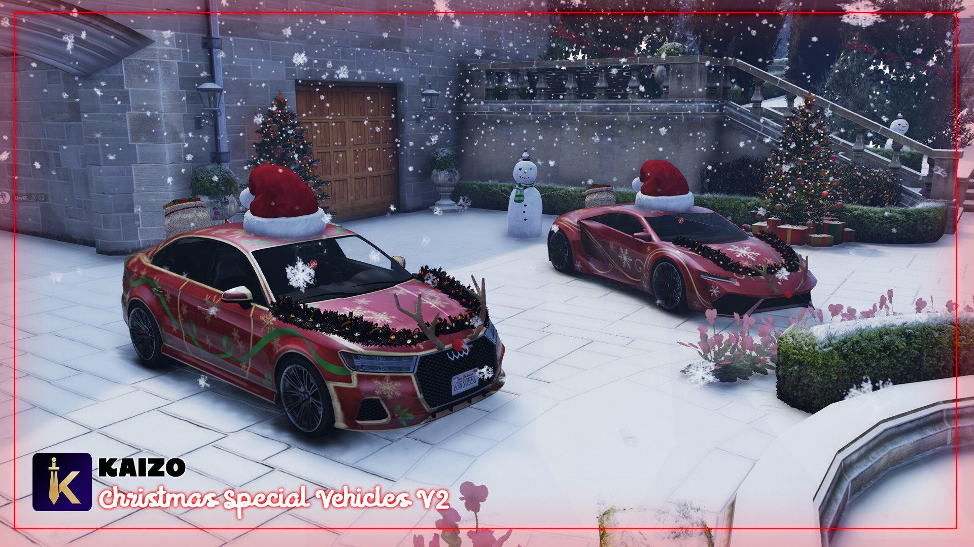 Christmas Special Vehicle Pack V2 (5 Cars)