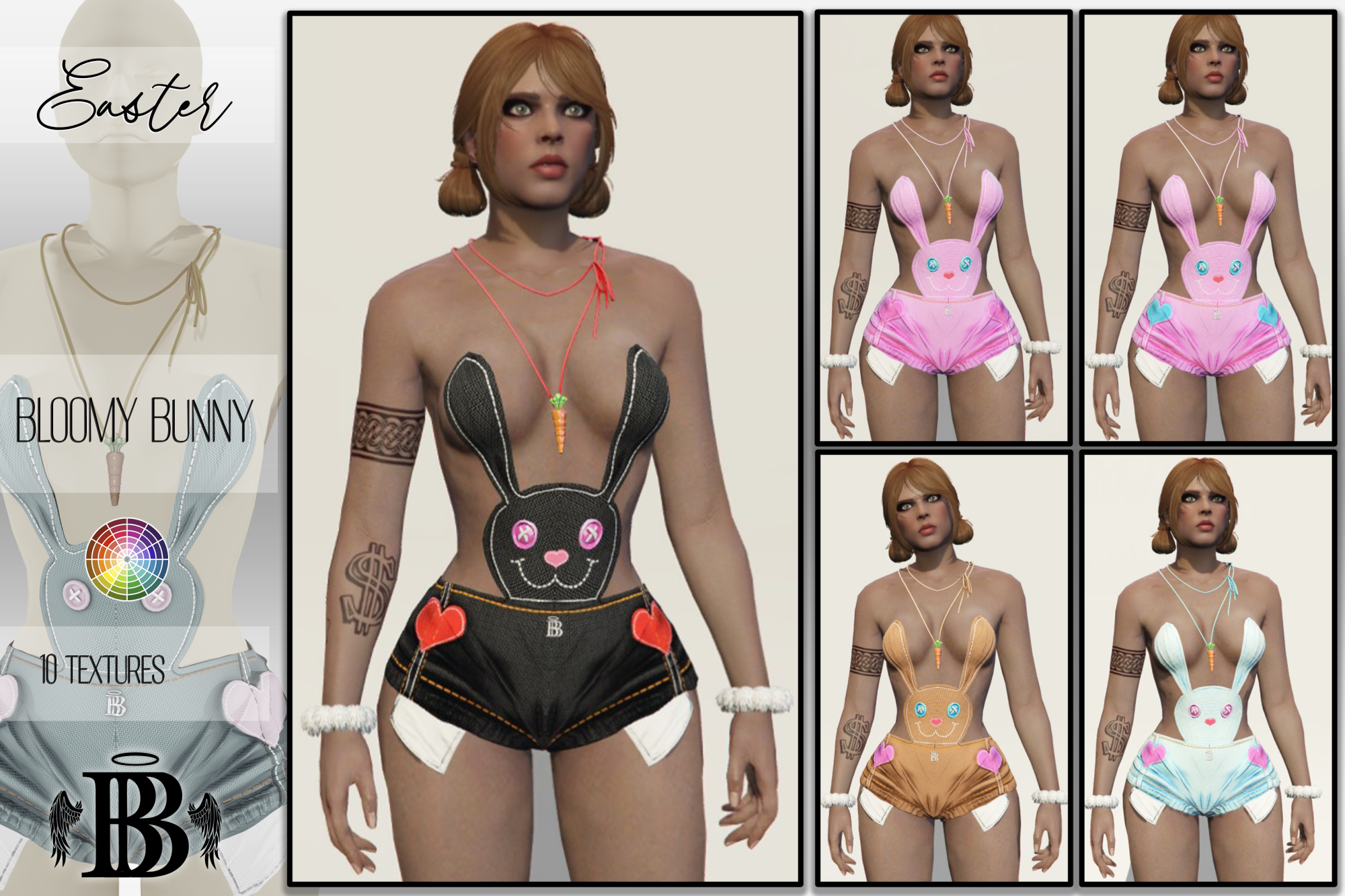 Bloomy Bunny Female Set