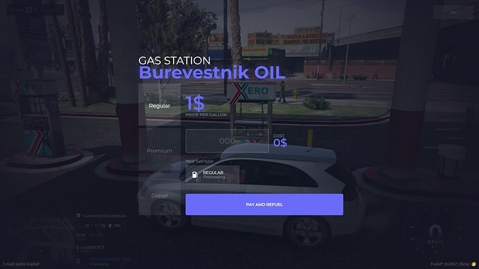[Fuel system]esx qbcore standalone {ESCROW}