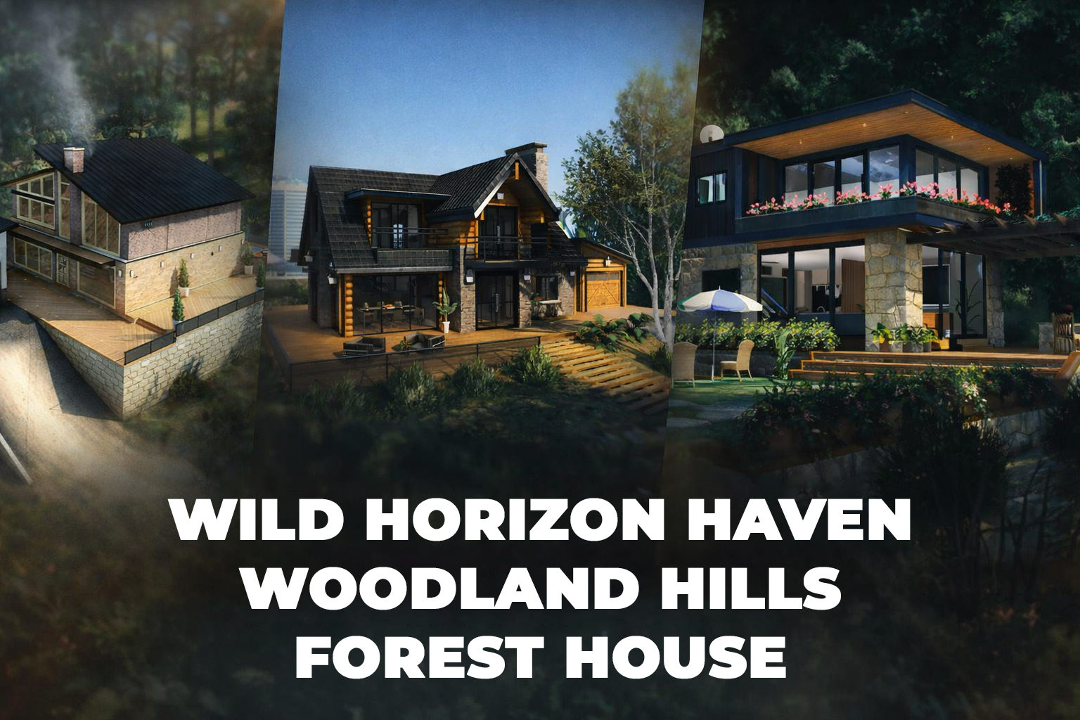 Forest Houses Pack