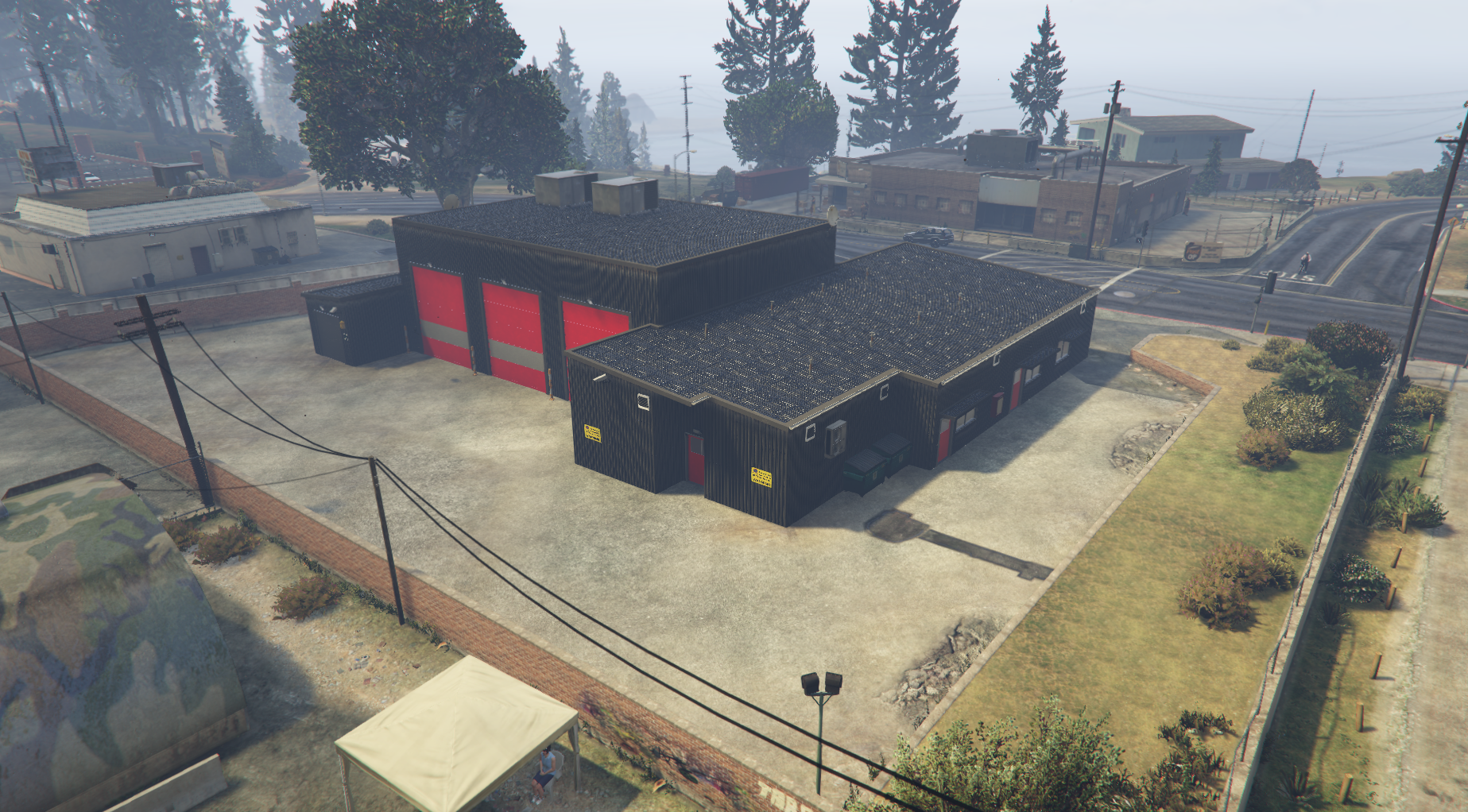 Muswellbrook Fire Station in Paleto