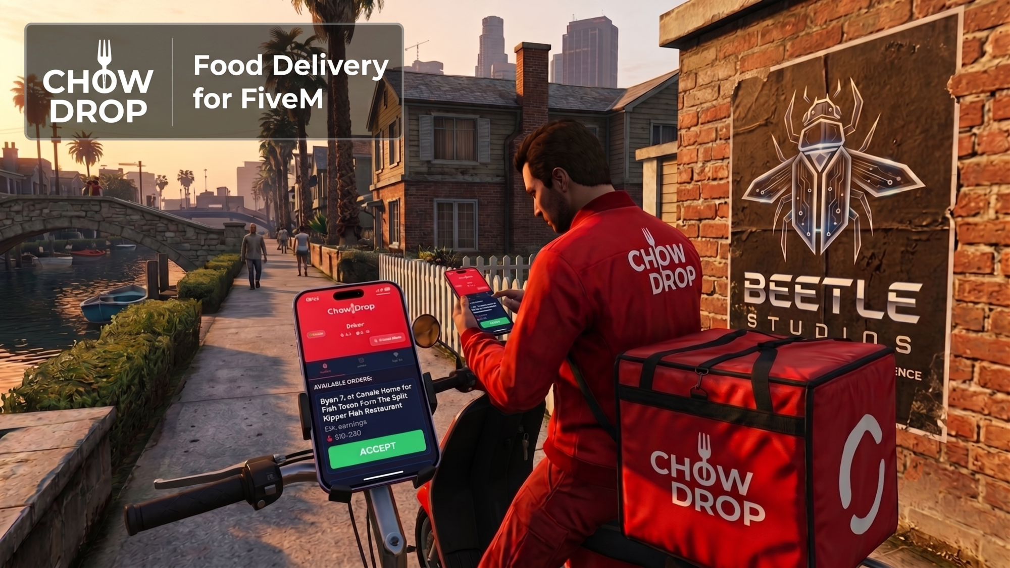 Chow Drop Food Delivery