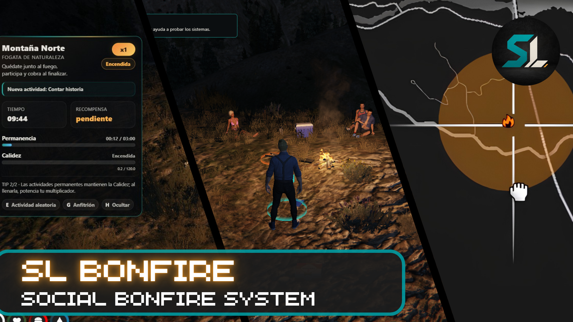 BON-60 | SL Bonfire — Social Bonfire System