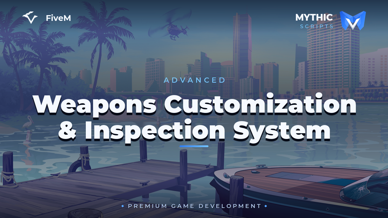 Advanced Weapons Customization & Inspection System
