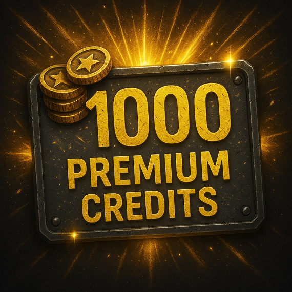 1,000 Premium Credits