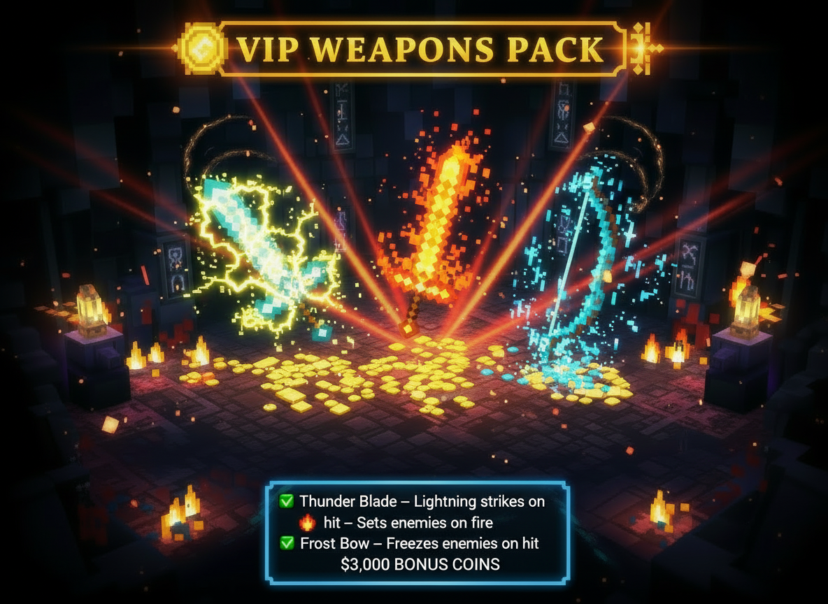 ⚡ VIP Weapons Pack
