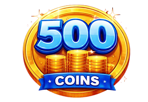 500 coins