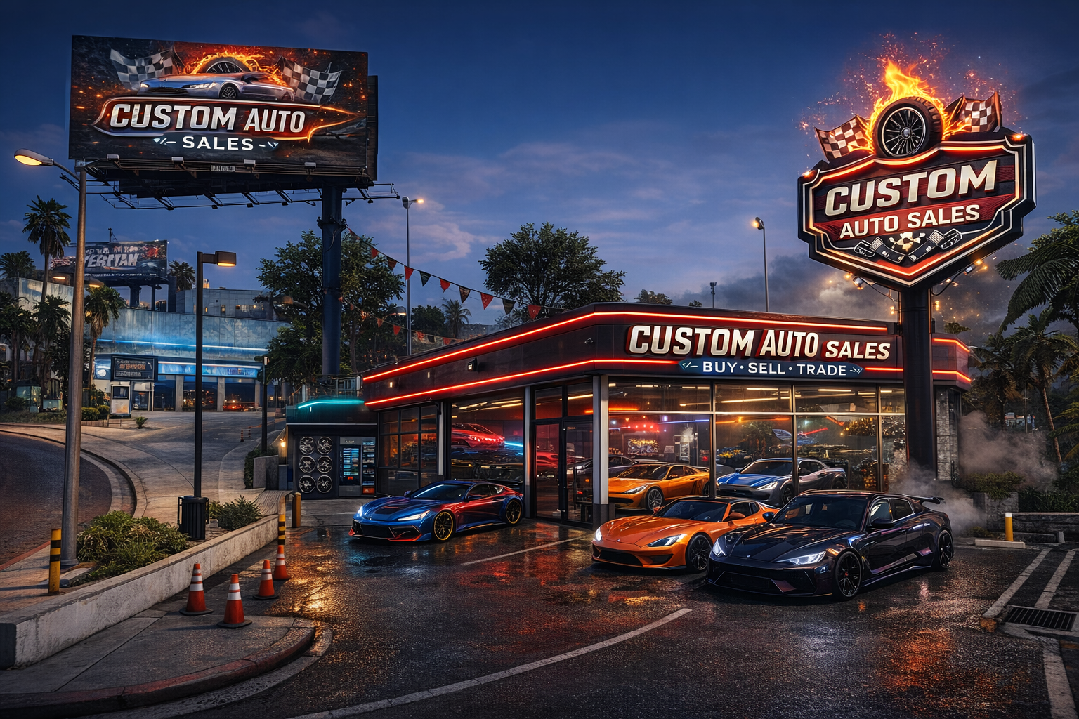 custom dealer