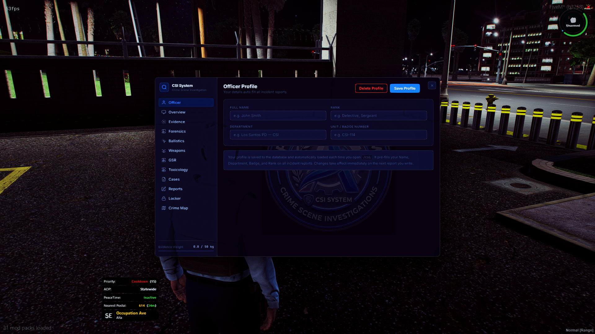 CSI CRIME SCENE INVESTIGATION SCRIPT  STANDALONE