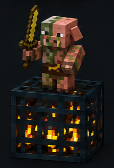 Piglin zombificado Spawner