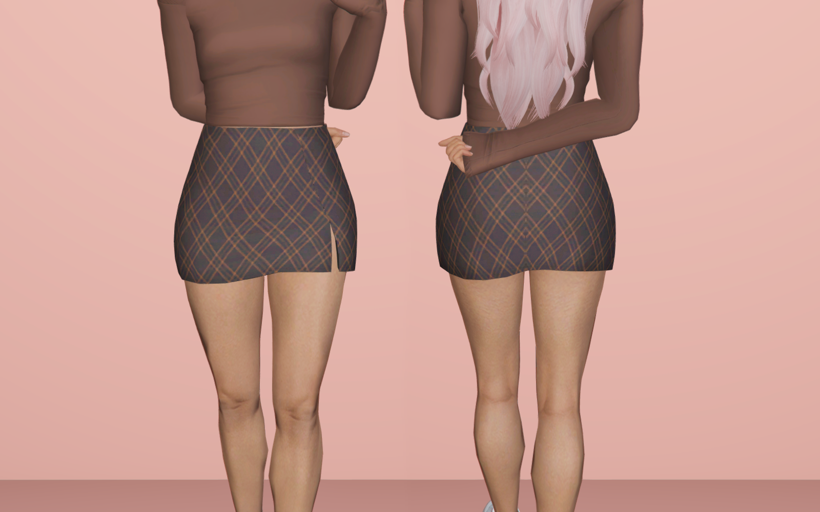 #002 Slit Skirt