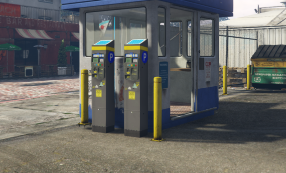 UK STYLE PARKING METERS
