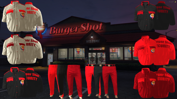 Burger Shot Security Uniform(Male + Female)
