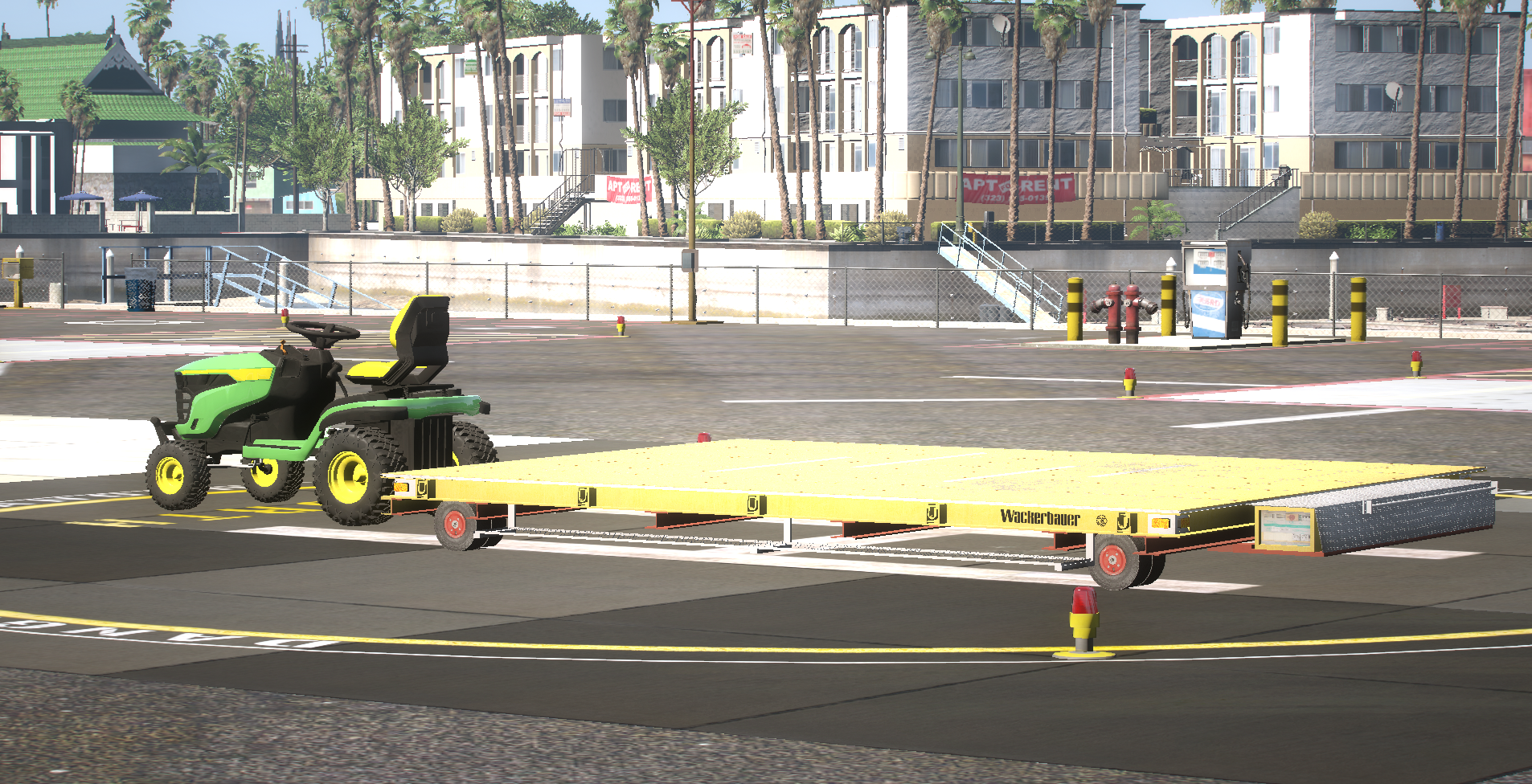 HM Helipad - Tractor