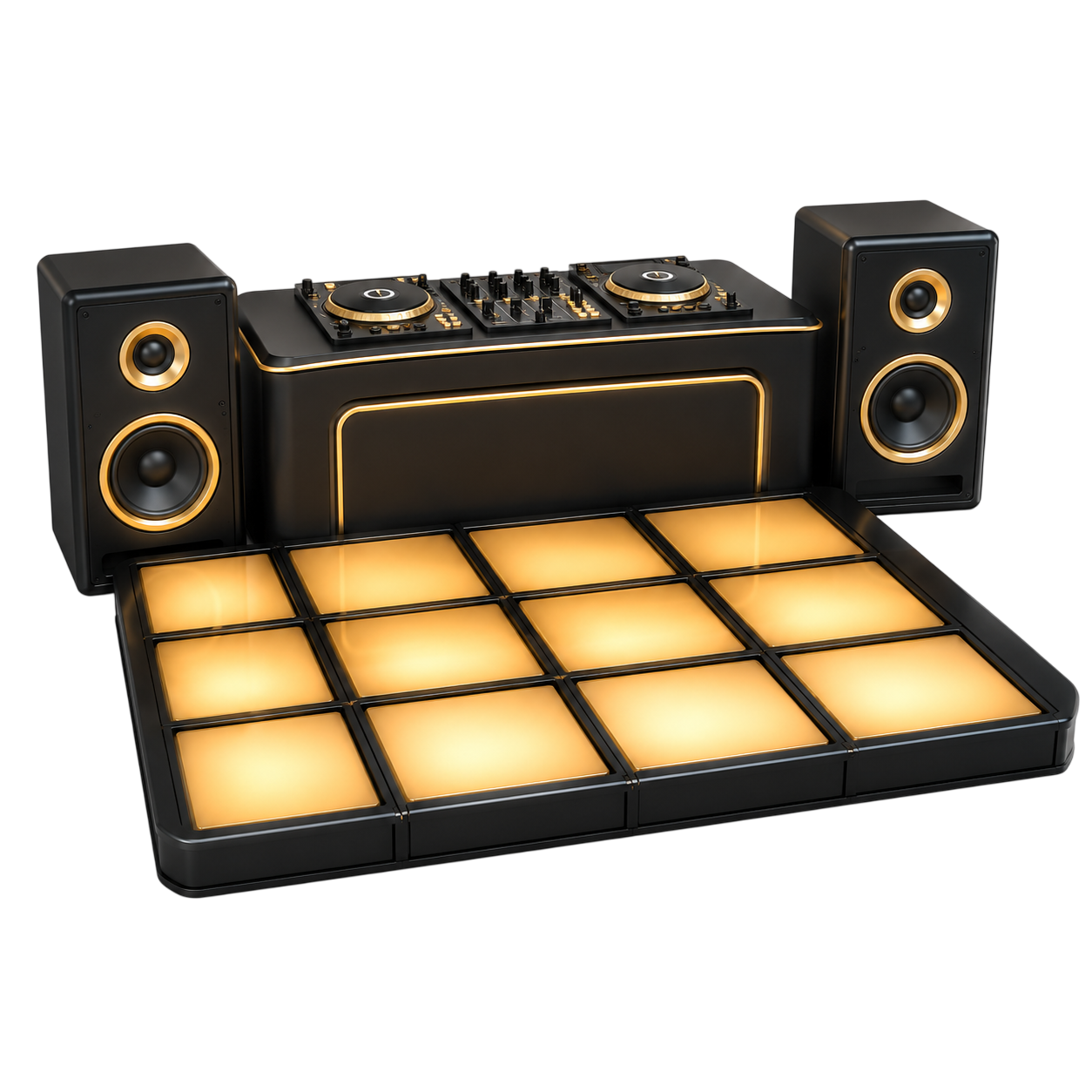 Pista de Baile y Mesa de DJ