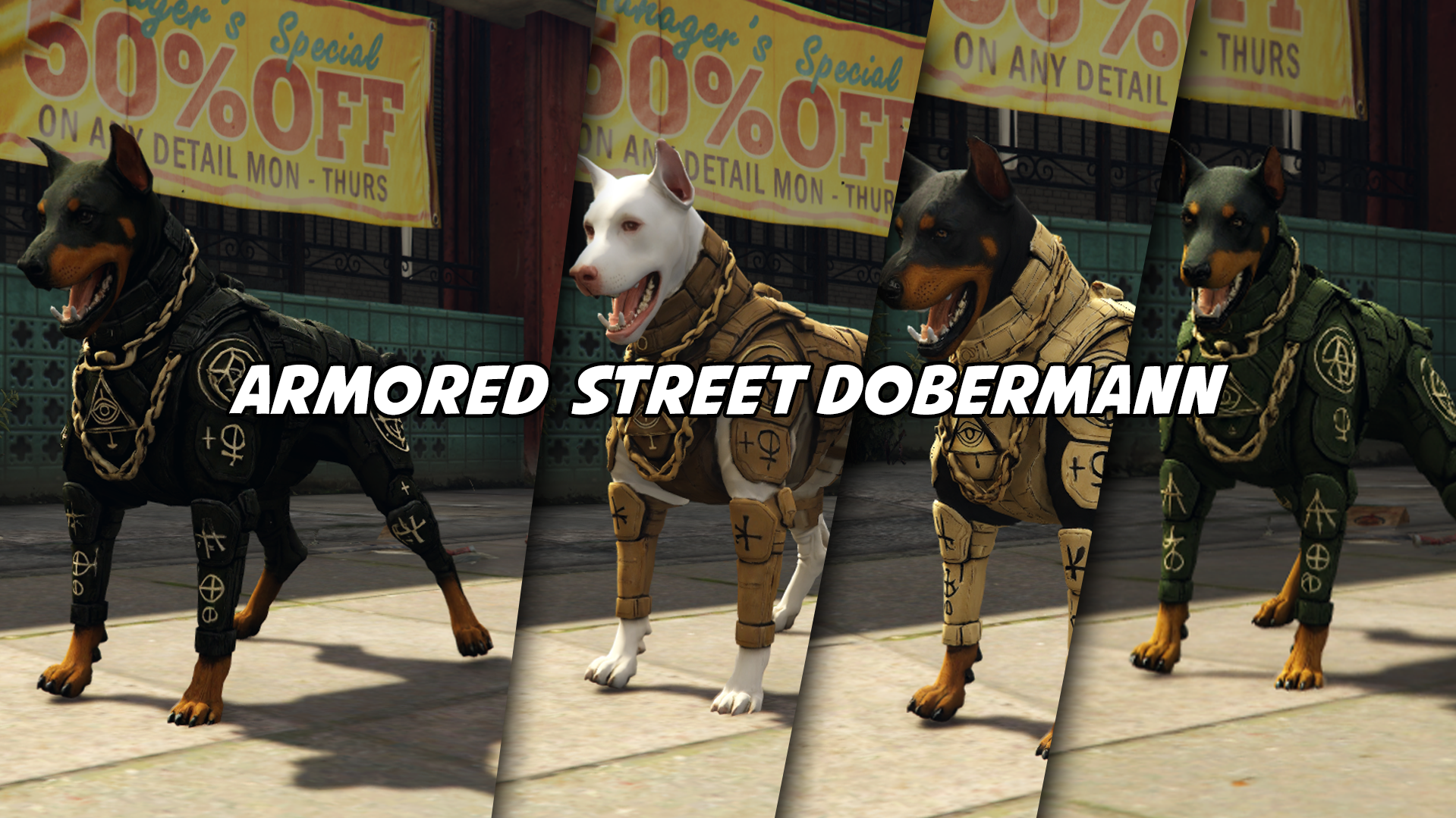 Armored Street Dobermann
