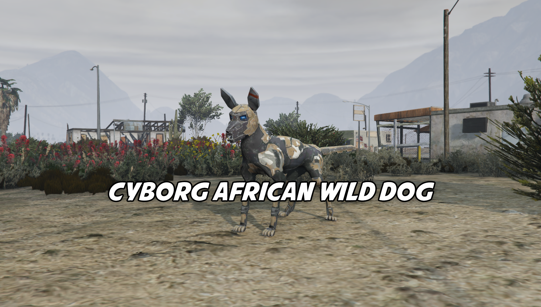 Cyborg African Wild Dog