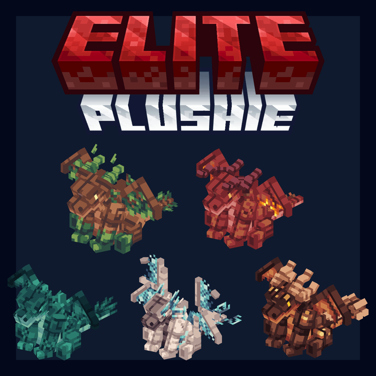 Random Elite Dragon Plushie Bundle