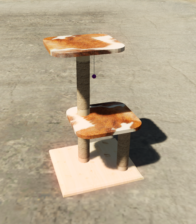 Cat Tree Prop | FiveM Ready | Interior Decoration