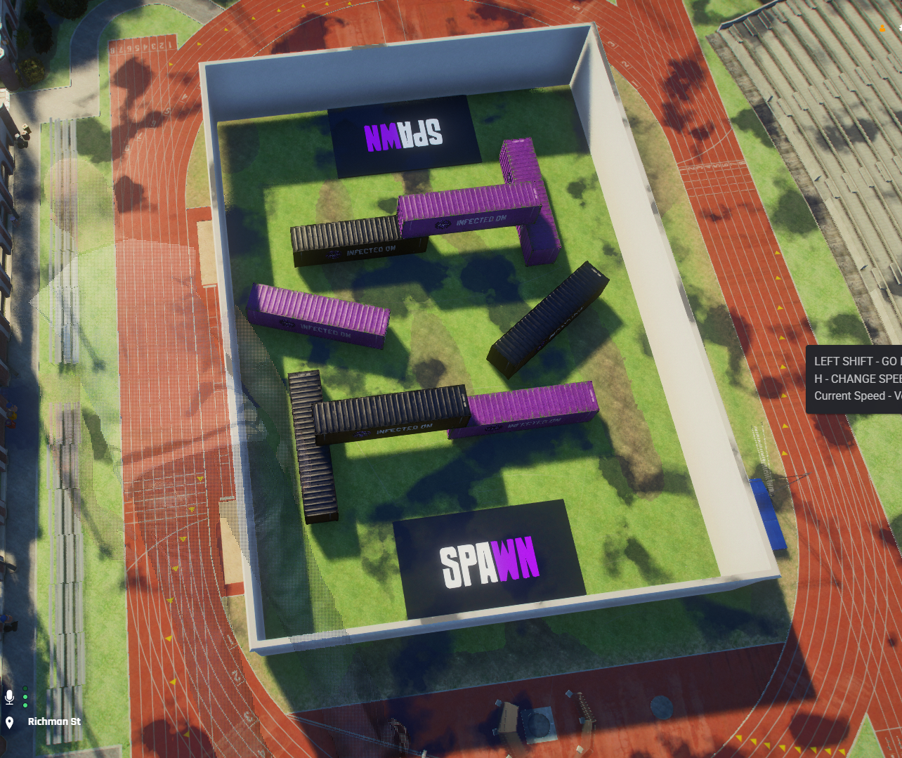 Custom flags with server name or Logo
