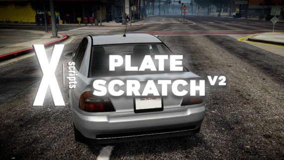 X CAR PLATE SCRATCH | Escrow