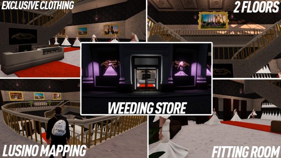 WEDDING STORE BY LUSINO MAPPING | MLO | GTAV | FIVEM