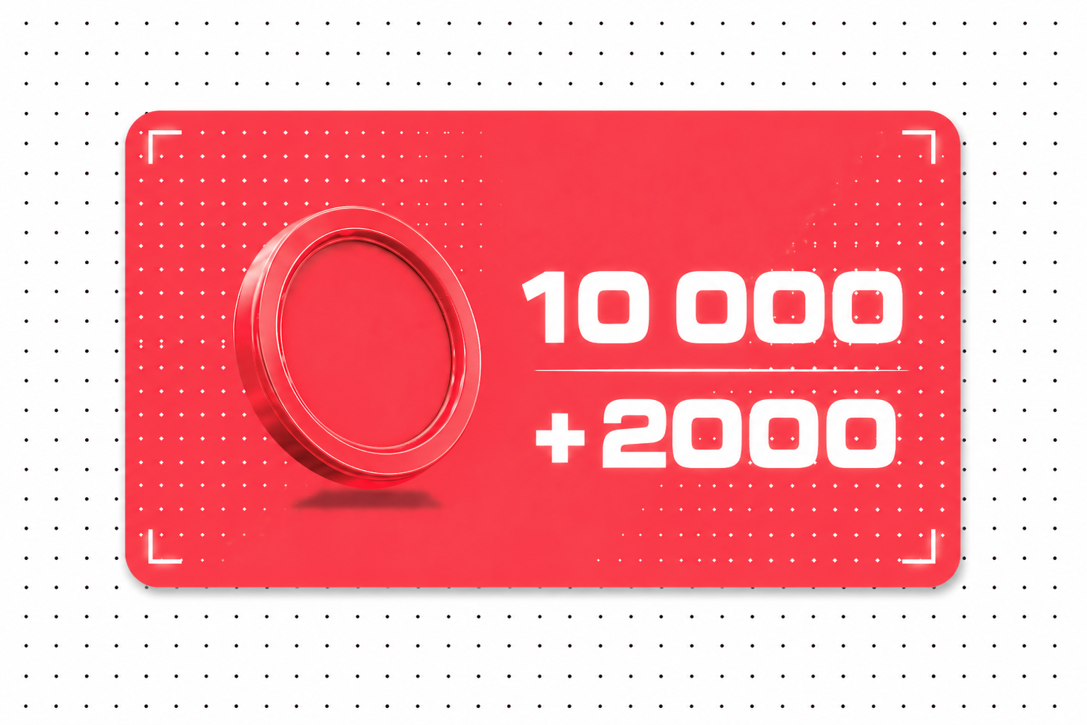 10 000 (+2000) PulseCoins