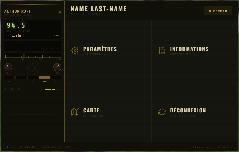 Pause Menu Survival | OPEN SOURCE