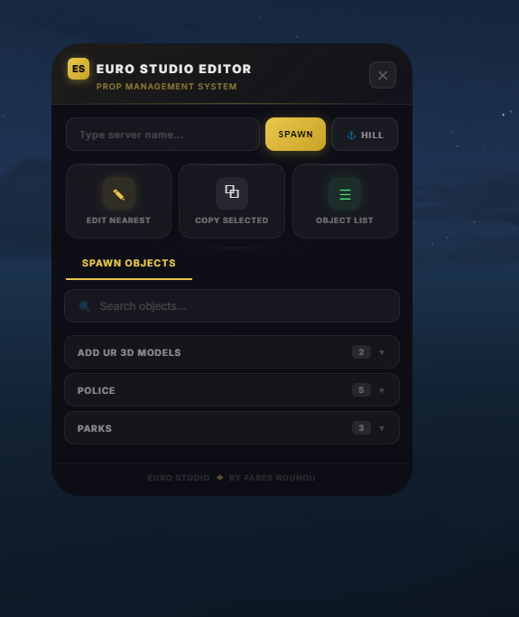 Vinewood & Object Editor