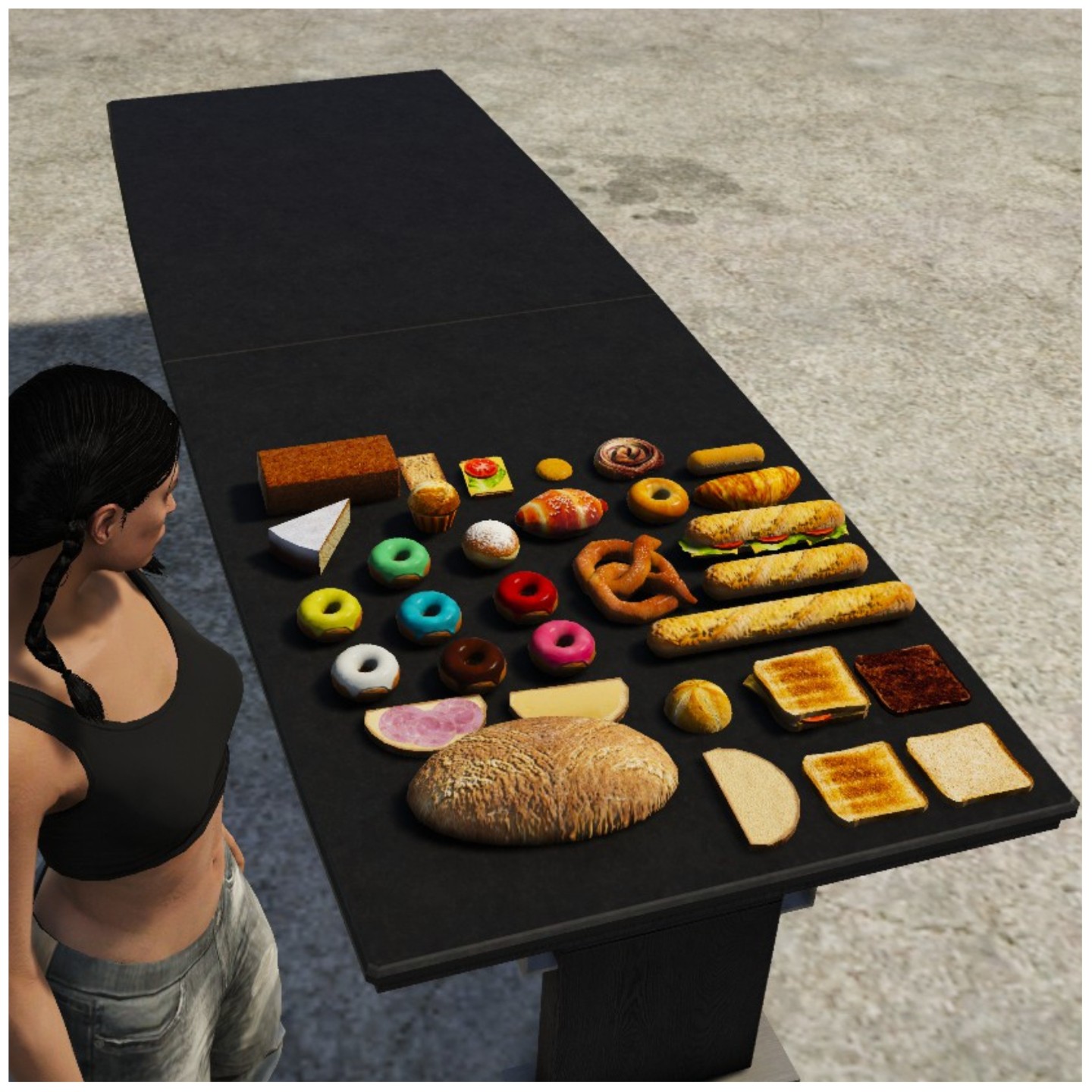 Bakery props