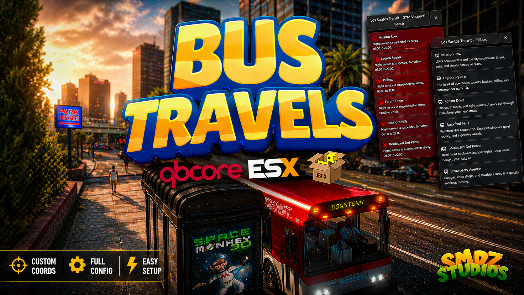[ESX/QB/QBX]  Bus Travels