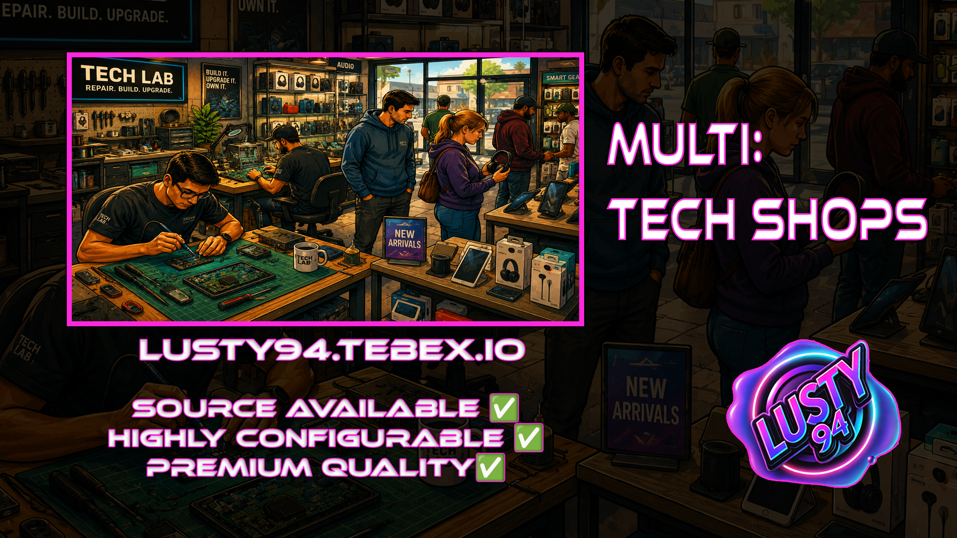 Multi: Tech Shops