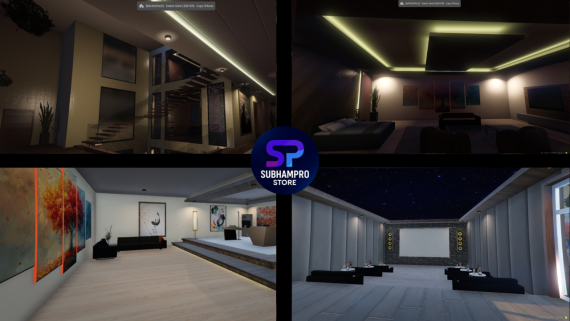 Modern Housing Shell 06 [ Furnished + Non Furnished ]