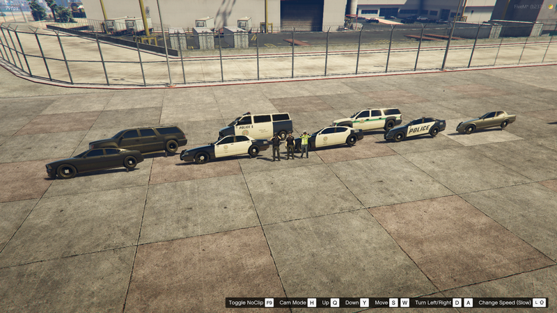 Police cardboards