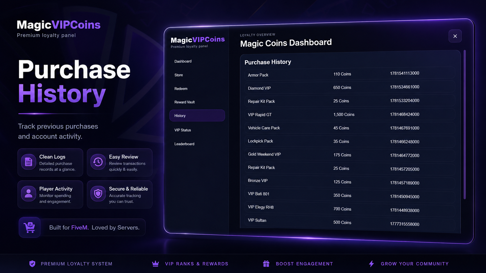 Magic VIP Coins