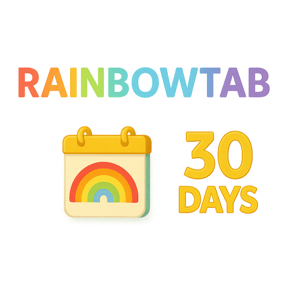 RAINBOWTAB 30 TAGE