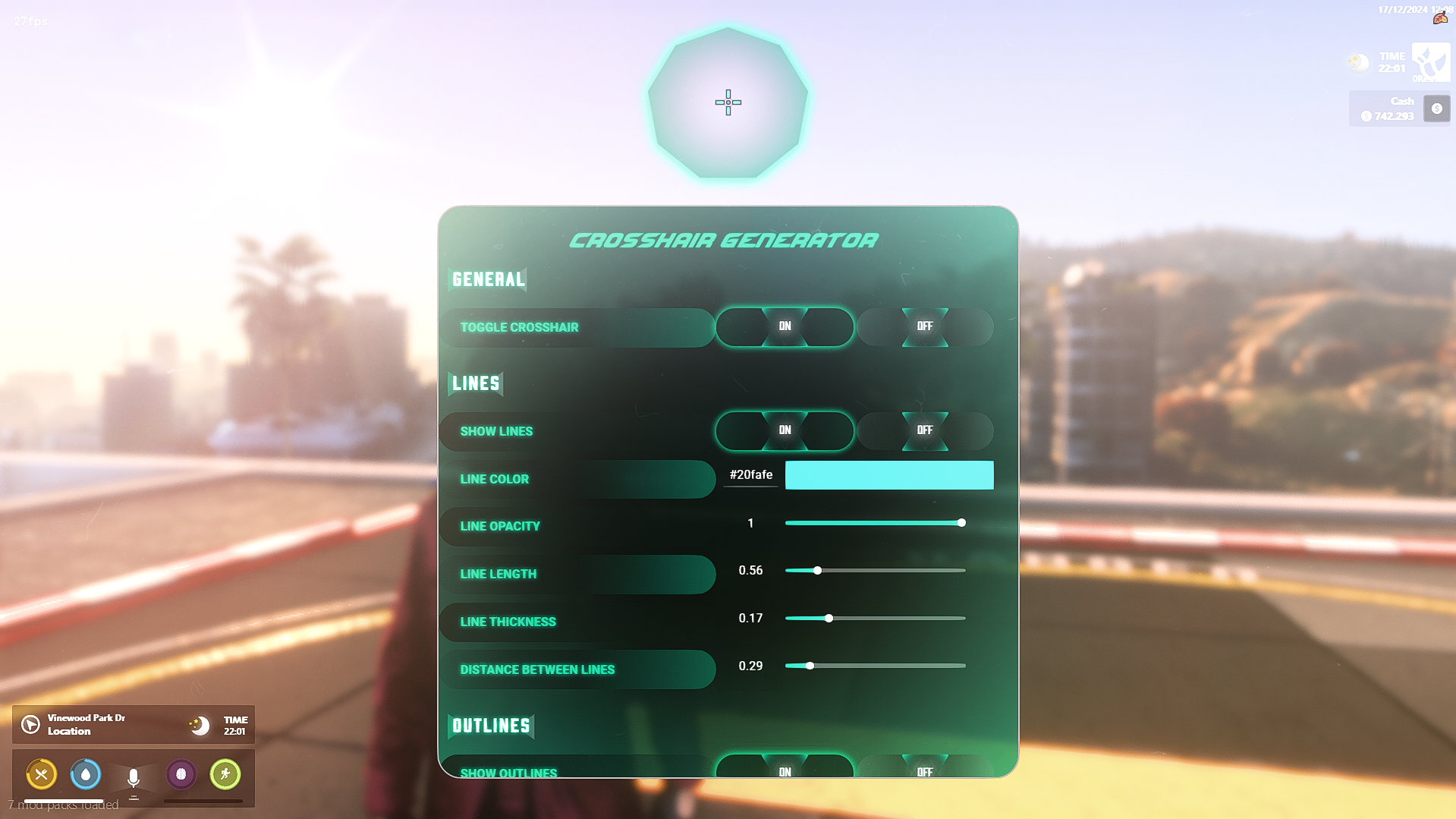 God - Crosshair Generator