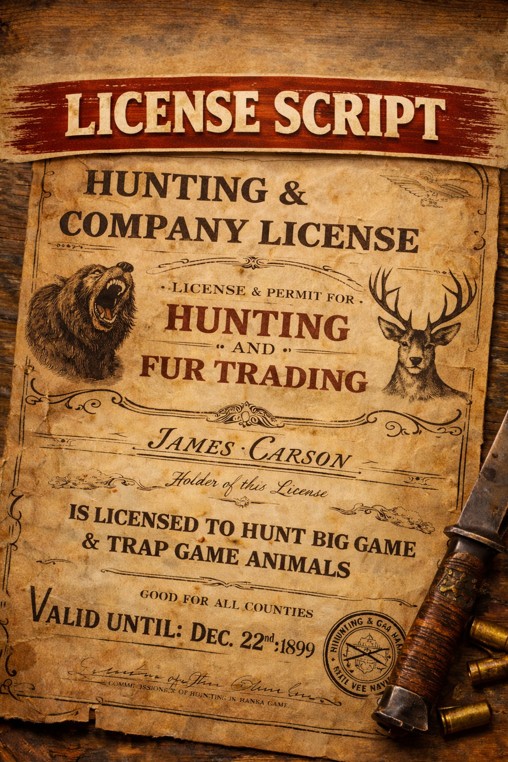 LICENSE SCRIPT